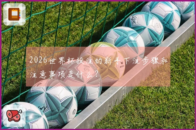 2026世界杯投注的新手下注步骤和注意事项是什么？